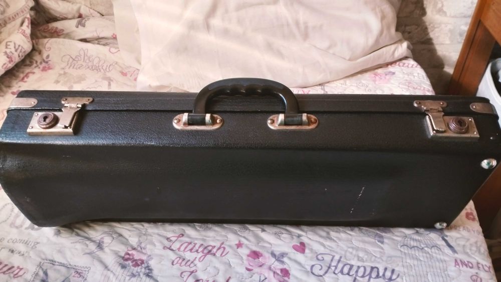 Estojo vintage trompete