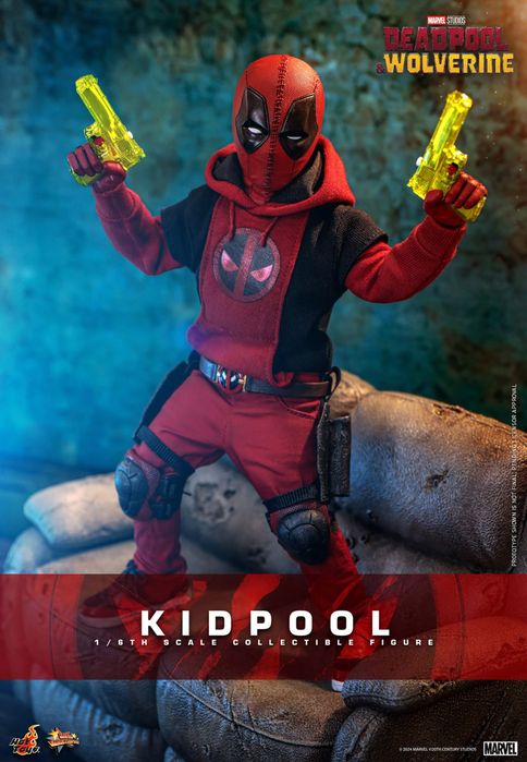 Фигурка 1/6 hot toys mms763 KIDPOOL Deadpool 3