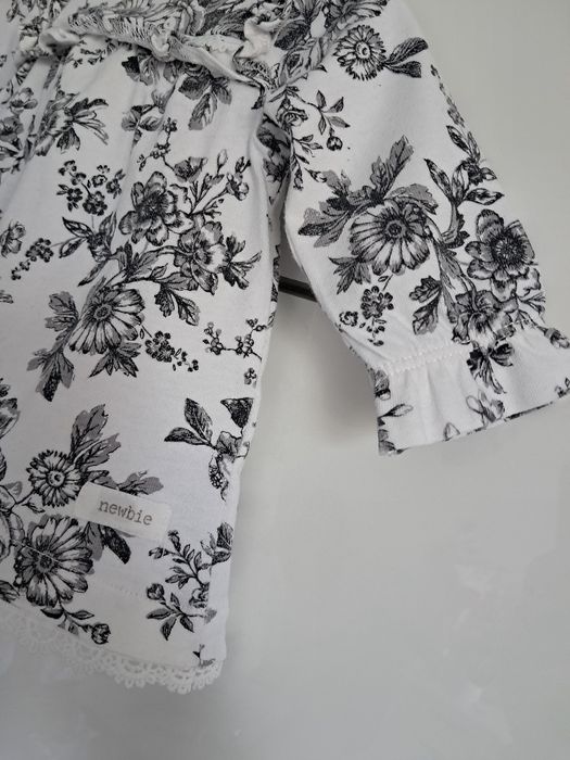 Sukienka w kwiaty Newbie/ Kapphal r 56