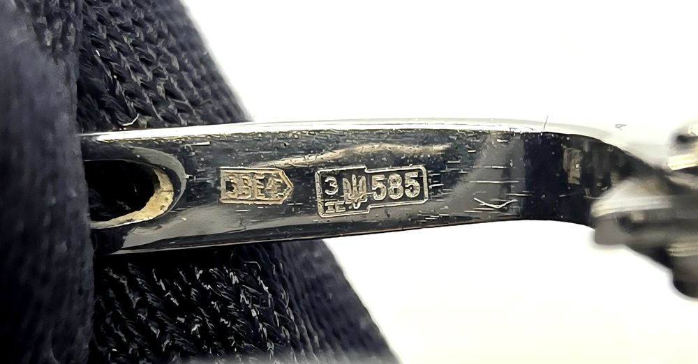 Сережки с бриллиантами и сапфирами