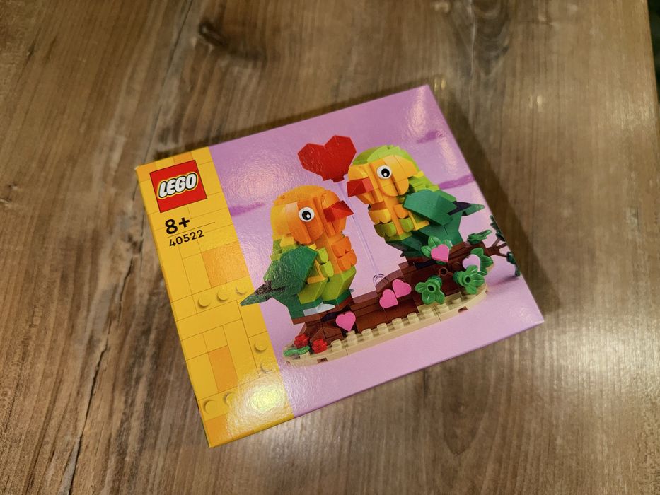 40522 Okolicznościowe - Walentynkowe papużki nierozłączki walentynki