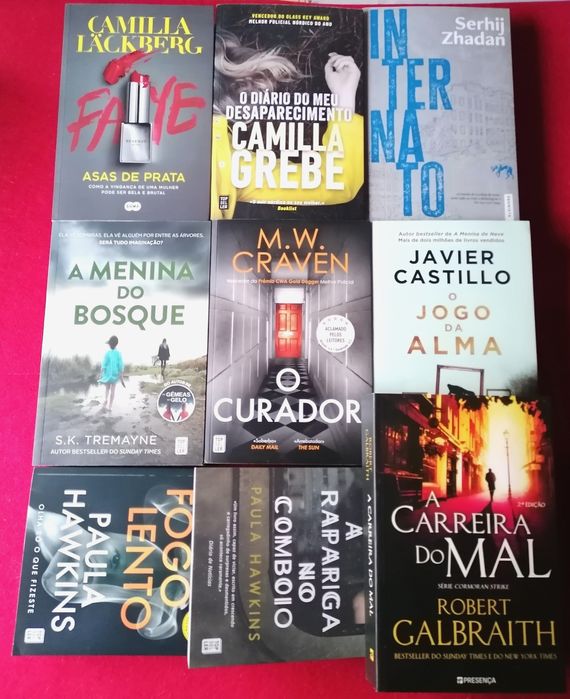 50 thrillers NOVOS a estrear -Desde 7,90€-Portes grátis(ler descrição)
