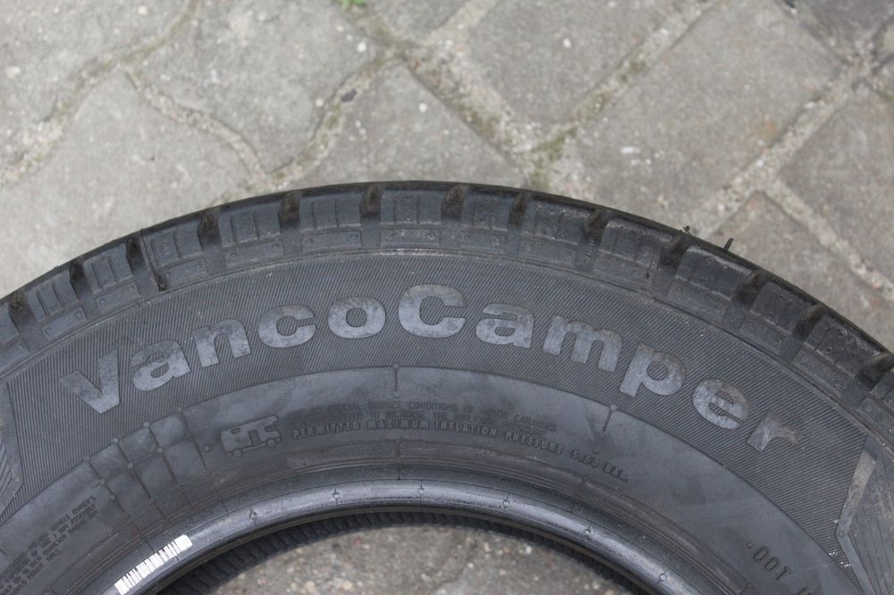 4x 225/75r16cp continental vanco camper 116r 21r