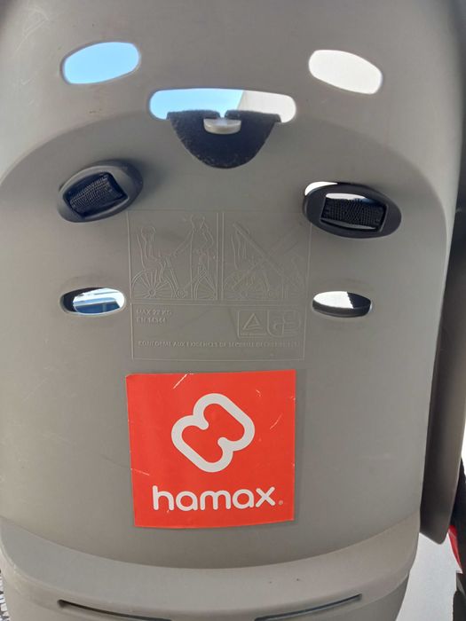 Cadeira de Bicicleta de Fixação ao Quadro Traseira Reclinável