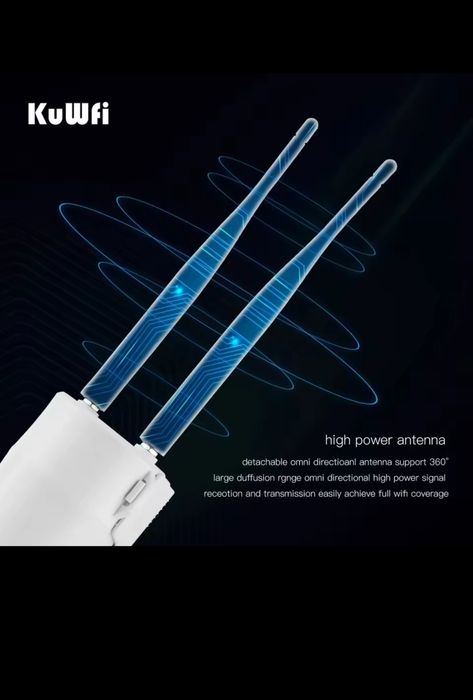 Zewnętrzny router 4G LTE KuWFi IP67