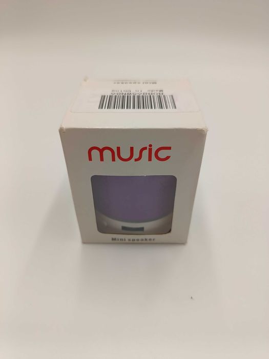 Mini głośnik MUSIC fioletowy