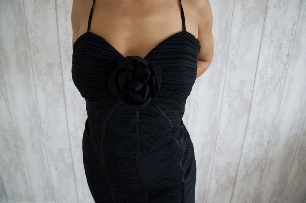 Vestido Cerimónia Preto NOVO Marca Derhy tamanho L