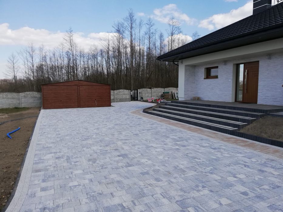 Kompleksowe Układanie Kostki Brukowej / Gresów Darmowy Projekt