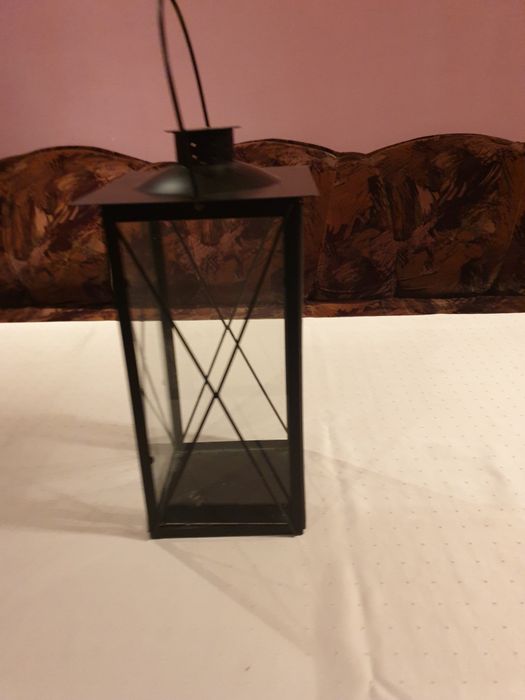 Latarenka metalowa duża