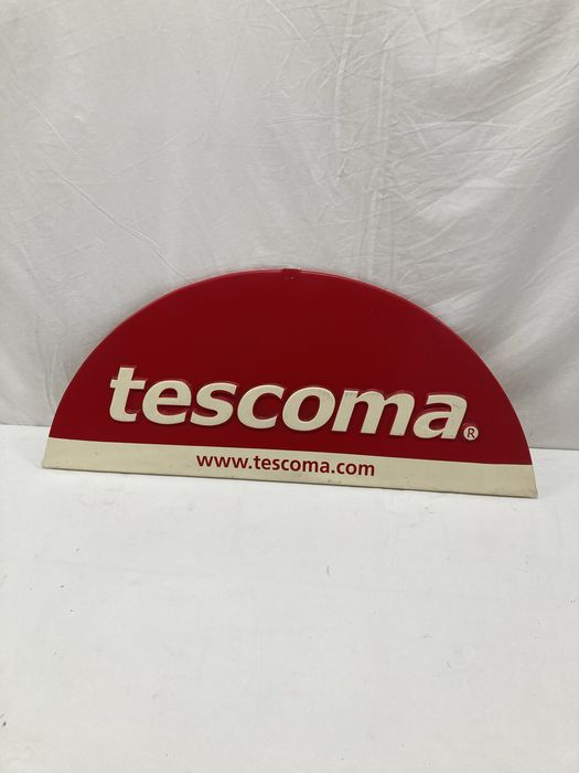 Placa publicitária “Tescoma”