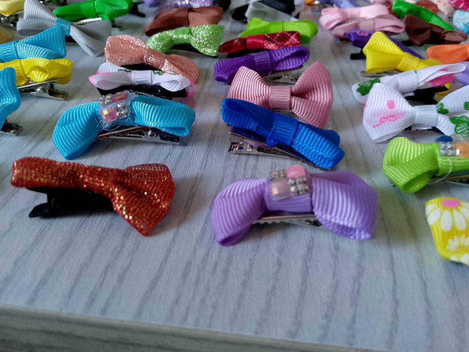 43 sztuki kokardki dla psa spinki dla psa