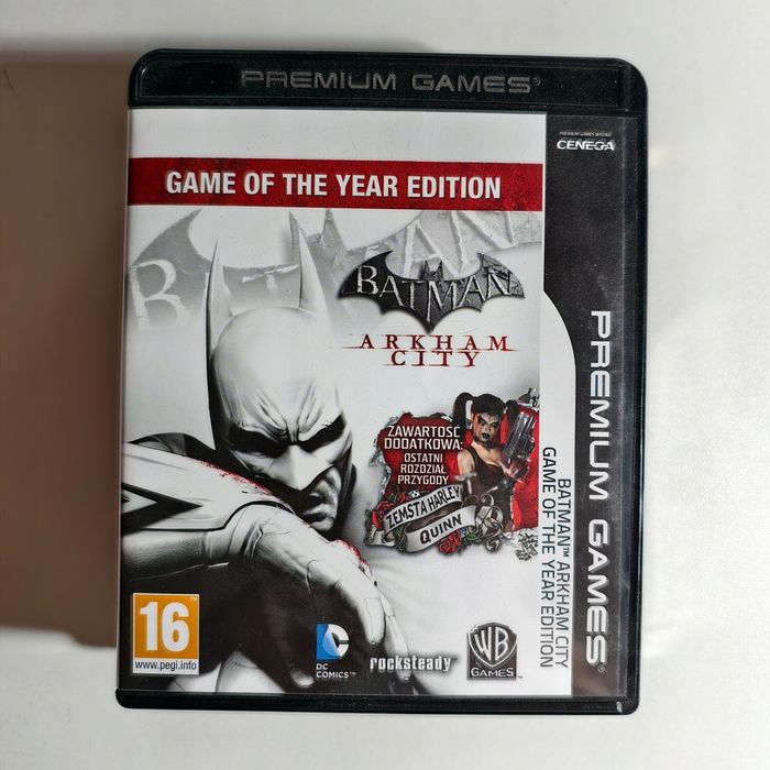 Gra Pc - Batman Arkham City Goty - Premium Games -