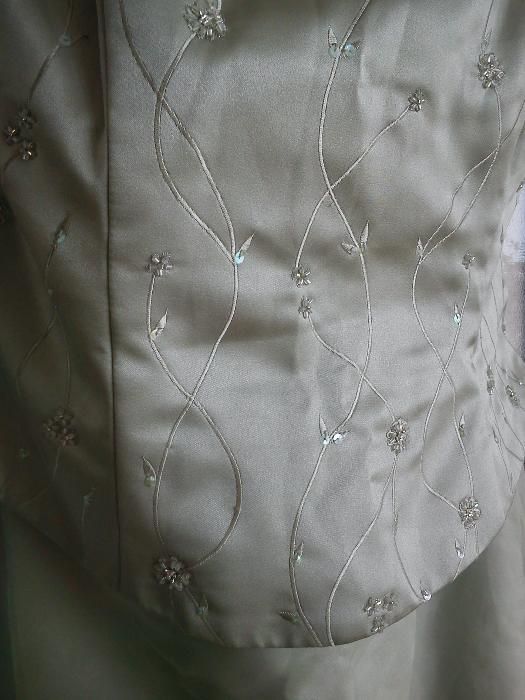 Suknia rozm 44 kolor Khaki