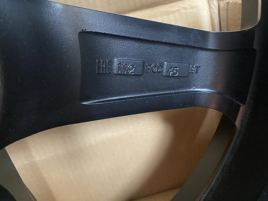 Диски R19 5-112 8.0J ET45 DIA70.1мм. VW AG/ MERCEDES/BMW