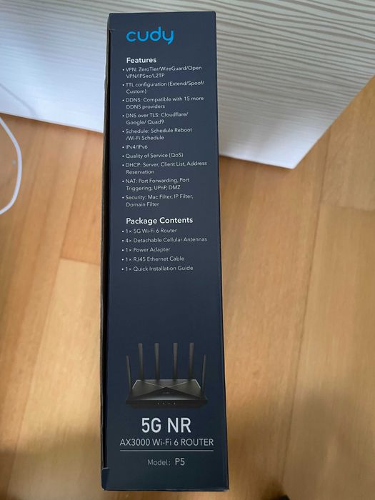 Router Cudy P5 5G