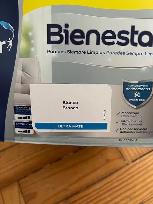 Tinta Bruguer Branco Matte 8L