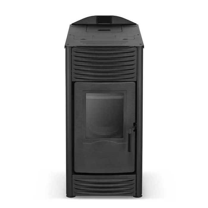 Piec na pellet z płaszczem wodnym Termomont TOBY H 15kW Czarny A++