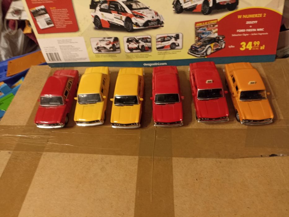 8 modeli  samochodów z czasów PRL duży fiat 125p / FSO 1500