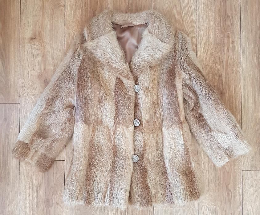 Futro/kurtka z nutrii - kolor naturalny