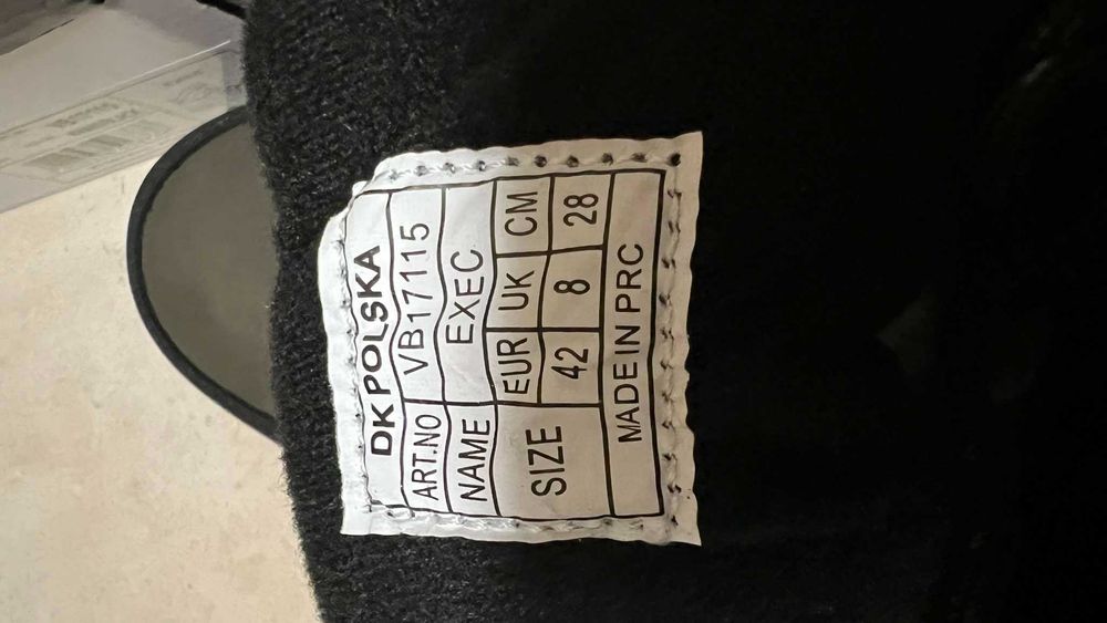 Zimowe Obuwie Męskie Kaki Nr 42