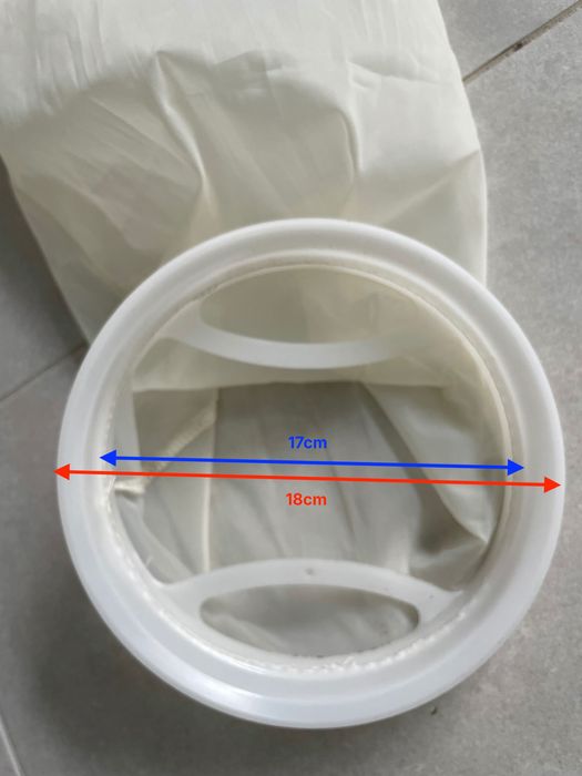 12 x Socks Aquário 100 e 200 microns