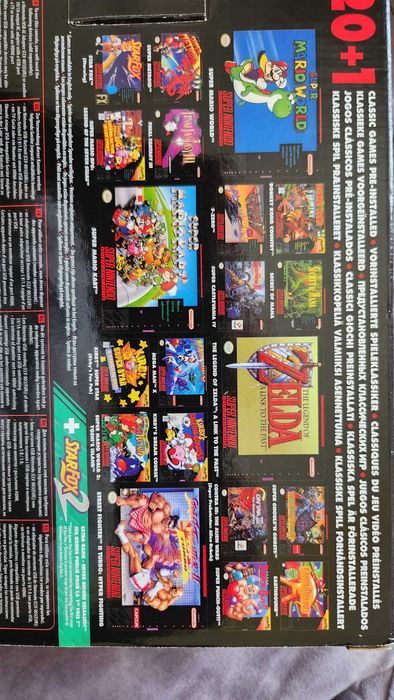 SUPER NINTENDO MINI como nova com fatura