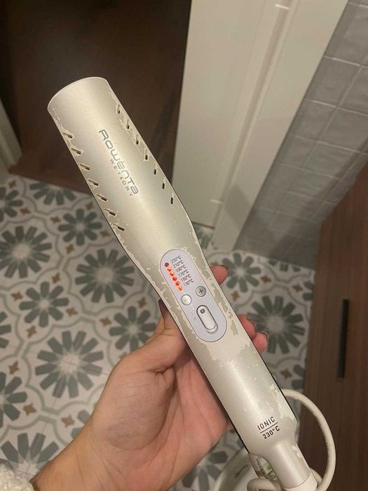 Placa de alisamento de cabelo