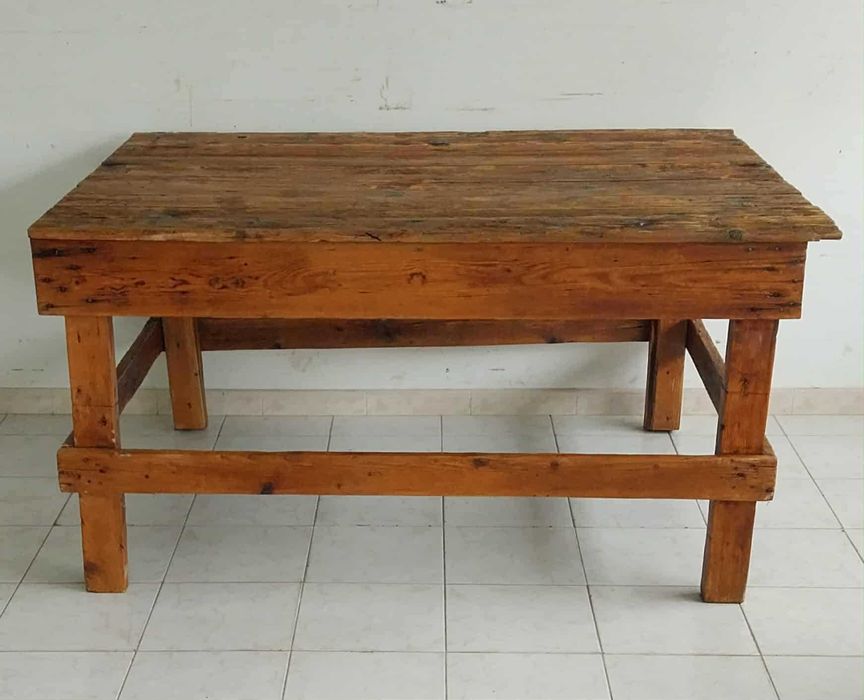 Antiga Bancada de Trabalho em Serralharia. RESTAURADA!