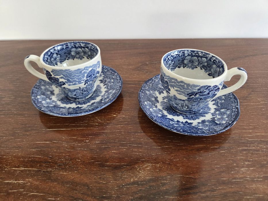 2 chávenas de café inglesas  Woodland