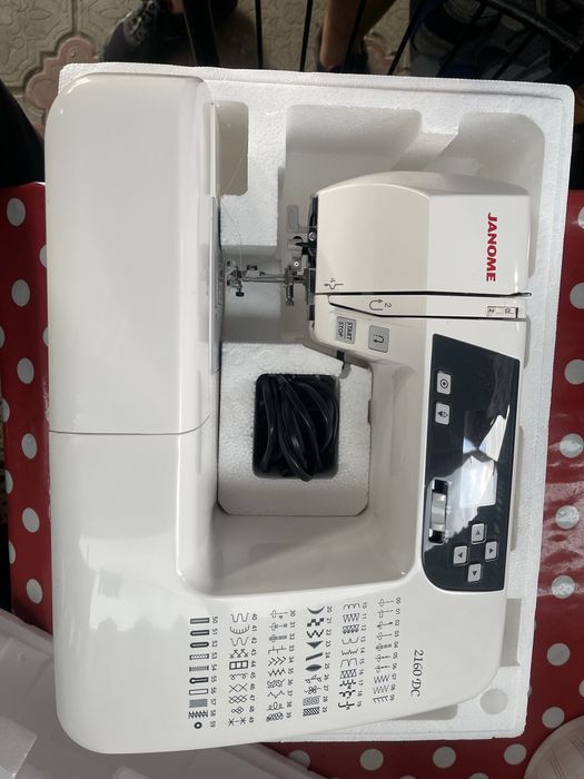 Швейная машинка janome 2160 dc новая