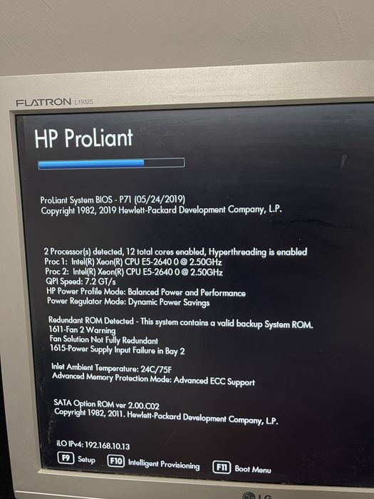 Сервер HP DL360p G8