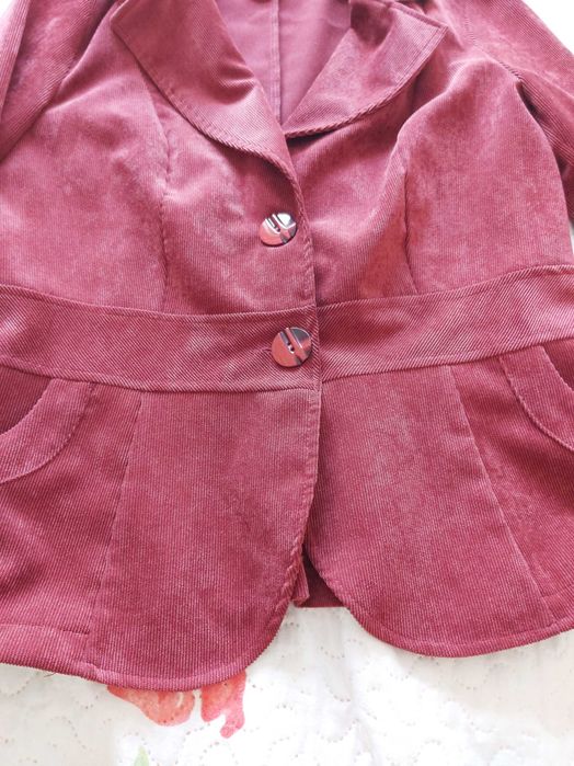 Żakiet sztruksowy nowy roz.42 polski producent