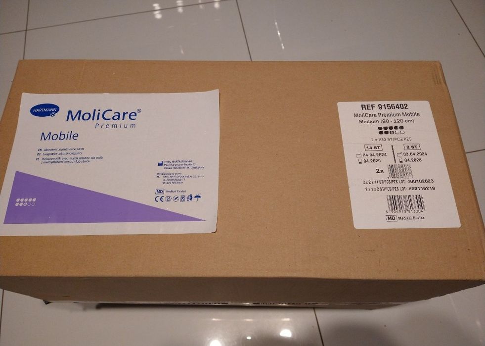 Pieluchomajtki Hartmann Moli Care Premium, medium