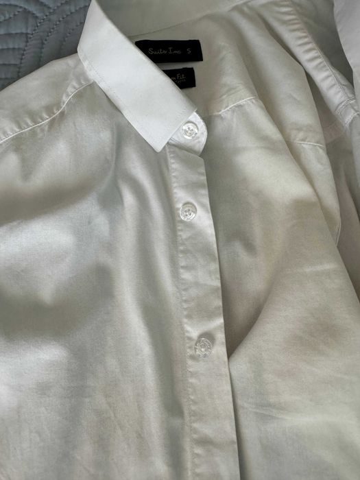 Camisa Suits Slim Fit Branca (S)