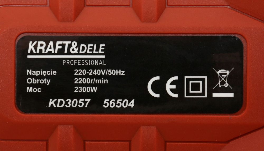 Klucz udarowy 2300w kd3057 Kraft Dele