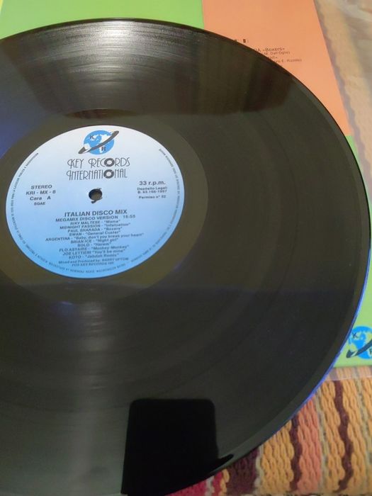 Italian Disco Mix, album winylowy Italo disco