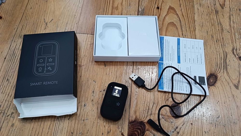 Inteligentny pilot do pilota GoPro Hero 13/12/11/10/9/8/MAX/7/6/5 z ekranem OLED