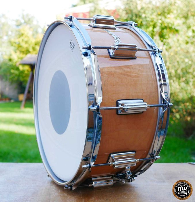 ‼️ Werbel Rogers Birdseye Maple 14” x 6,5” Vintage ‼️