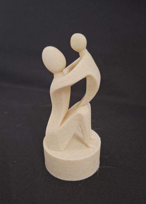 Dia da mãe estátua 3D