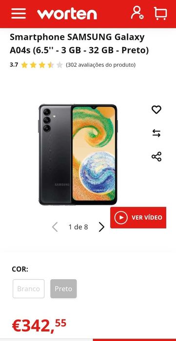 Telemóvel Samsung A4s