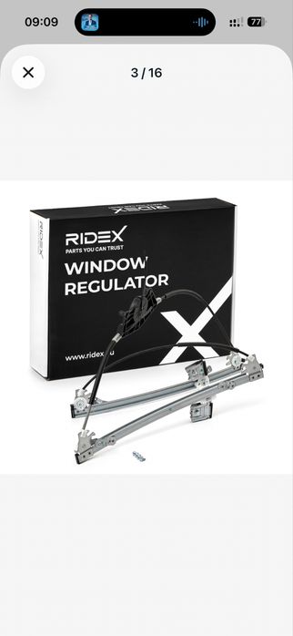 Elevador de vidro Golf IV