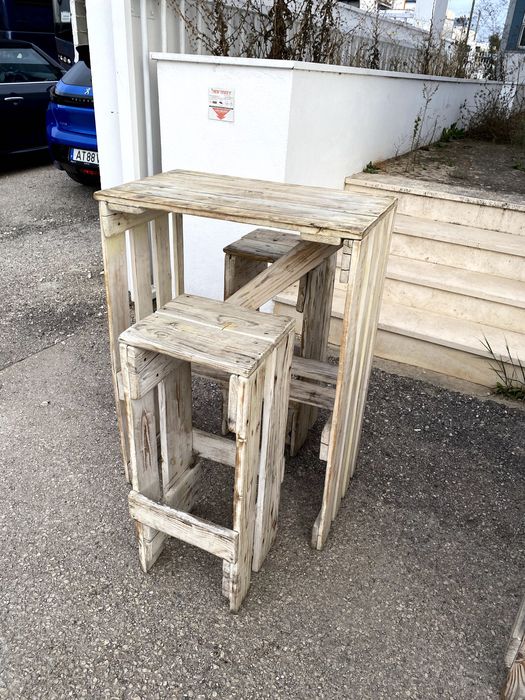 Conjuntos Móveis em Palete Outdoor/ Bar