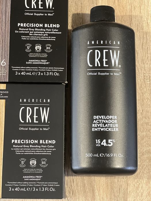 American Crew Precision Blend Shades Система маскування сивини