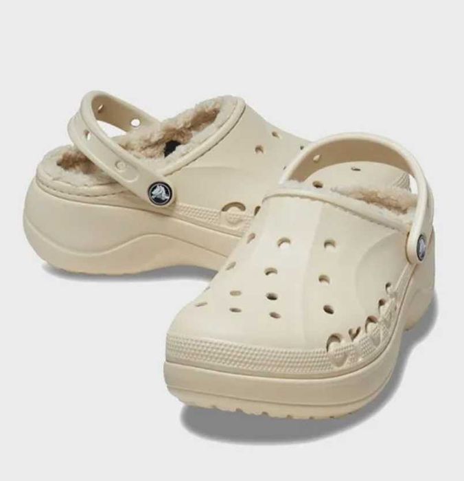 Крокси CROCS W7 шльопанці на хутрі оригінал р.37,5-38 23,5-24см ідеал