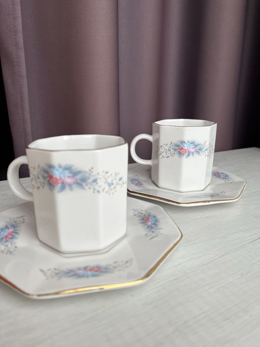 Чашки Коростень фарфор