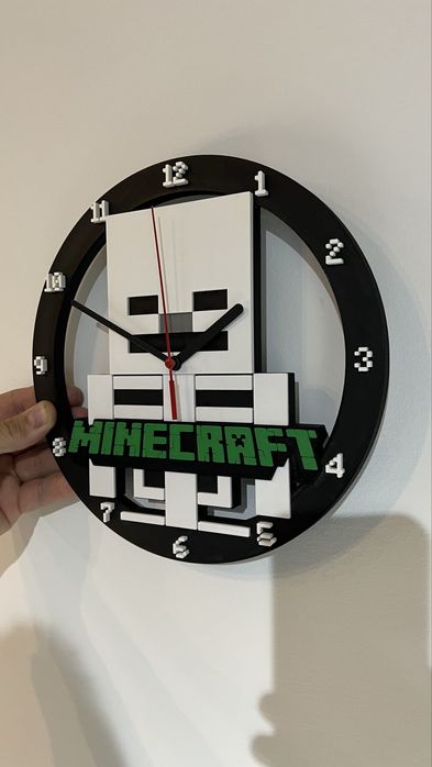 Zegar Minecraft.