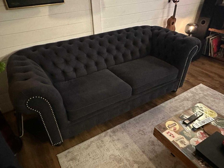 Sofa i fotel chesterfield