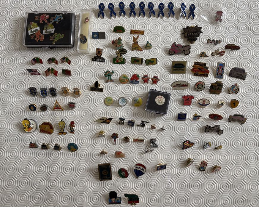 Pins vários temas