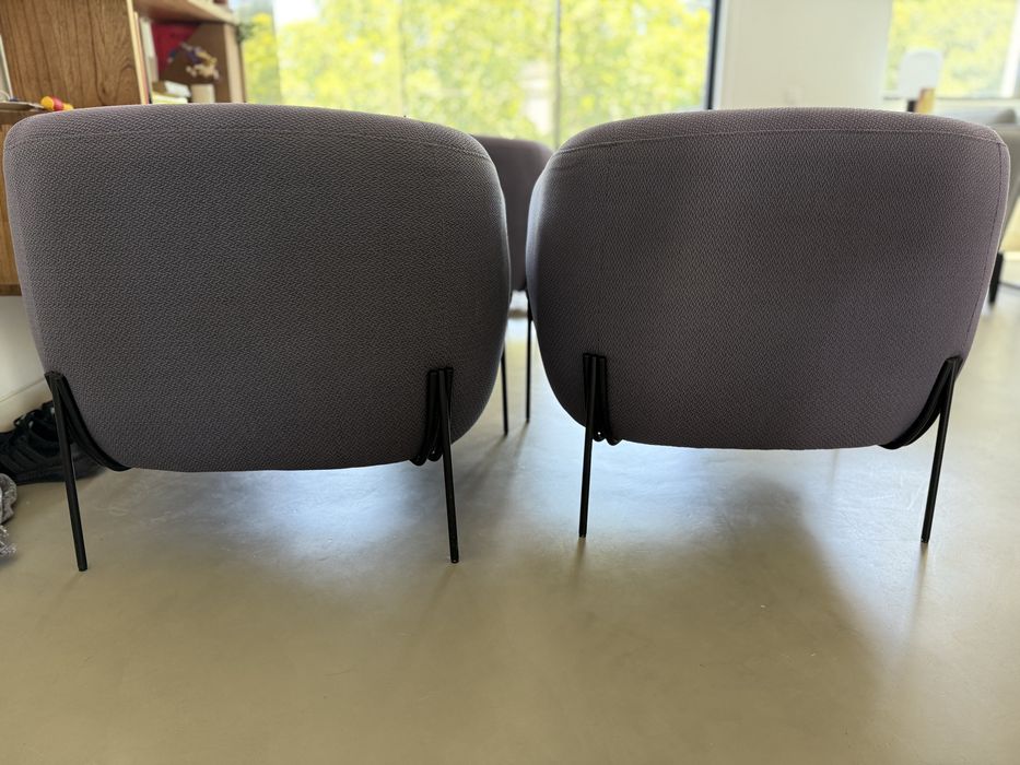 Cadeirão / poltrona / sofá de design roxo