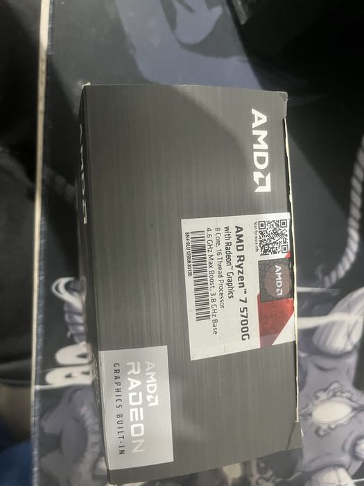 Processador ryzen 7 5700G